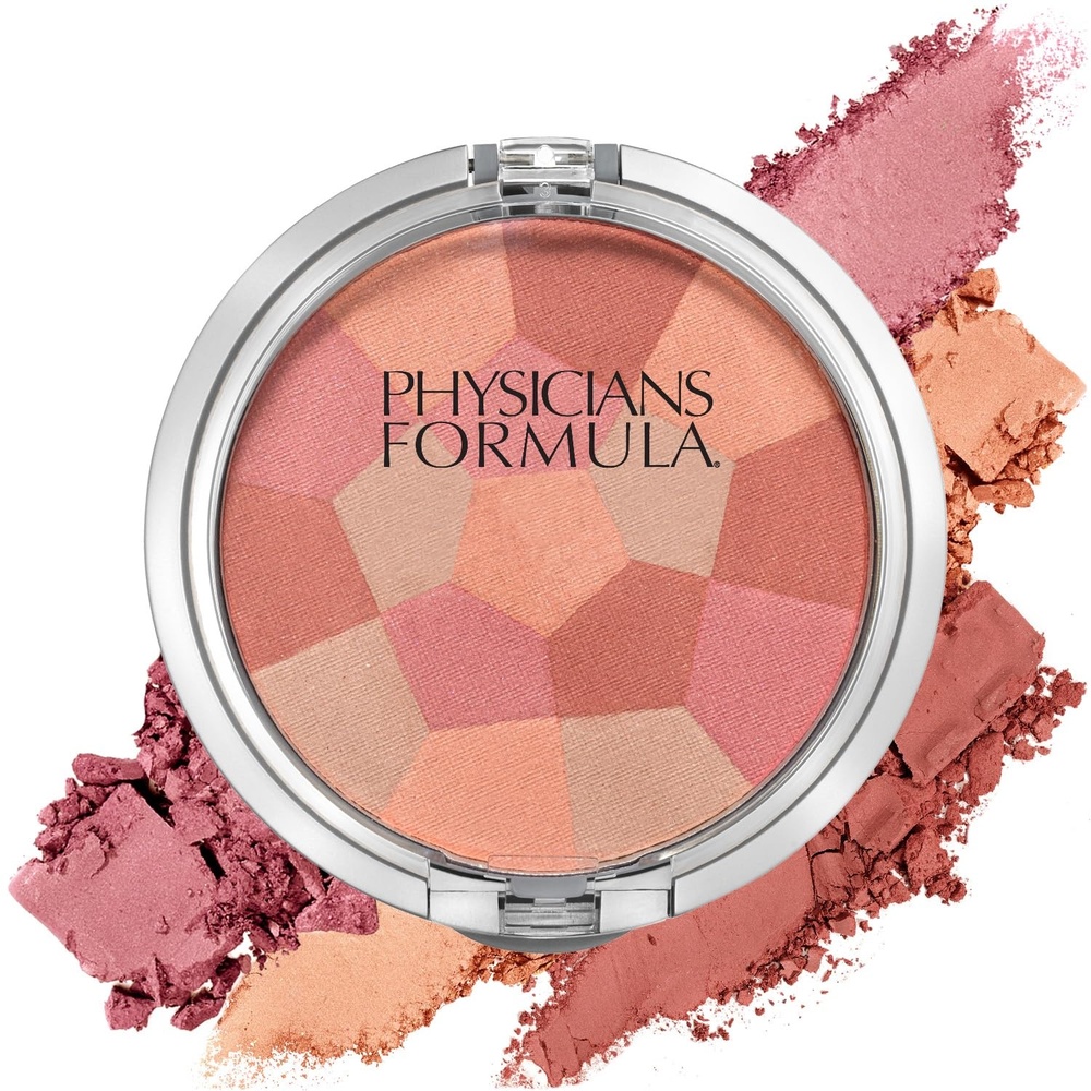 image:imagePhysicians Formula Powder Palette MultiColored Blush Silky Smooth Formula Hypoallergenic Blends Easily Without Irritation  Blushing PeachBlushing Berry