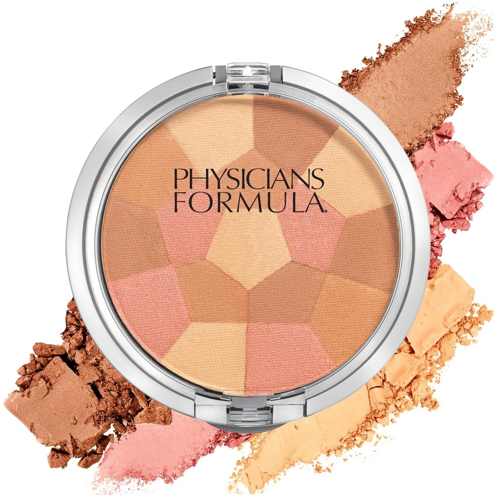 image:imagePhysicians Formula Powder Palette MultiColored Blush Silky Smooth Formula Hypoallergenic Blends Easily Without Irritation  Blushing PeachBlushing Peach