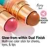 image:imagePhysicians Formula Butter Glow amp Go Multiuse Stick UltraCreamy Radiant Finish Formula with Murumuru Butter Vegan amp CrueltyFree Beachy PinkBerry Tan