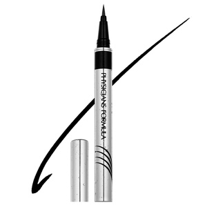 image:imagePhysicians Formula Eye Booster Super Slim Liquid Eyeliner Waterproof Precision with a LashBoosting Complex Natural Finish amp Sensitive Skin Approved CrueltyFree amp Vegan Ultra BlackBlackest Black