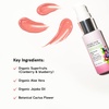image:imagePhysicians Formula Organic Wear All Natural Dewy Blush Cream Elixir Apricot Glow Dermatologist TestedPink Berry