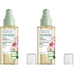 image:imageOrganic Cleanser By Physicians Formula Organic Wear All Natural Double Cleansing Oil Nourishing Purifying Dermatologist Tested42 Fl Oz Pack of 2