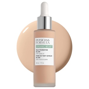 image:imagePhysicians Formula Organic Wear All Natural Liquid Foundation Elixir MediumtoTan Full Coverage  Dermatologist Tested Clinicially Tested01  Fair