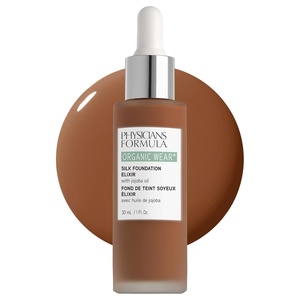 image:imagePhysicians Formula Organic Wear All Natural Liquid Foundation Elixir MediumtoTan Full Coverage  Dermatologist Tested Clinicially Tested09  Deep Cool