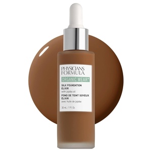 image:imagePhysicians Formula Organic Wear All Natural Liquid Foundation Elixir MediumtoTan Full Coverage  Dermatologist Tested Clinicially Tested10  Deep Warm