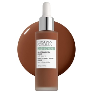 image:imagePhysicians Formula Organic Wear All Natural Liquid Foundation Elixir MediumtoTan Full Coverage  Dermatologist Tested Clinicially Tested11  DeeptoRich
