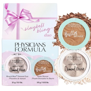 image:imagePhysicians Formula Slaybell Bling Duo  Butter Bronzer amp Diamond Dust Holiday Gift Set Murumuru Butter Infused for a Radiant Glow Cruelty Free amp Vegan